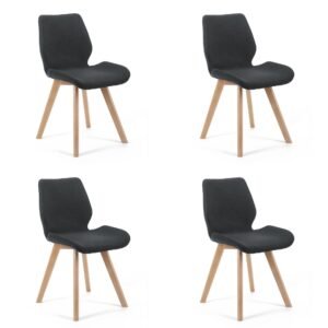 Virtuvinė kėdė SJ.0159, JUODA