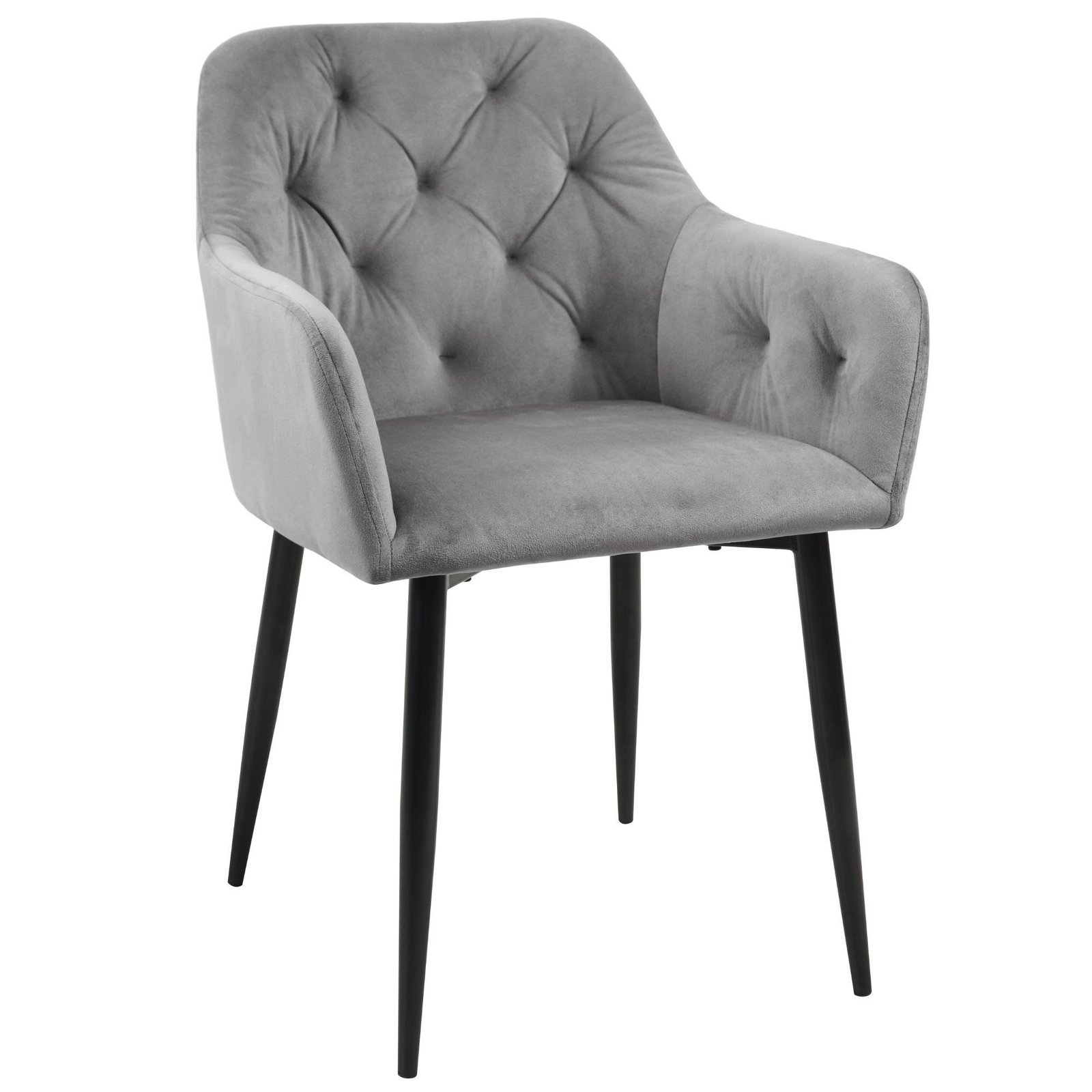 2x Virtuvinės kėdės SJ.030, PILKA - Image 2