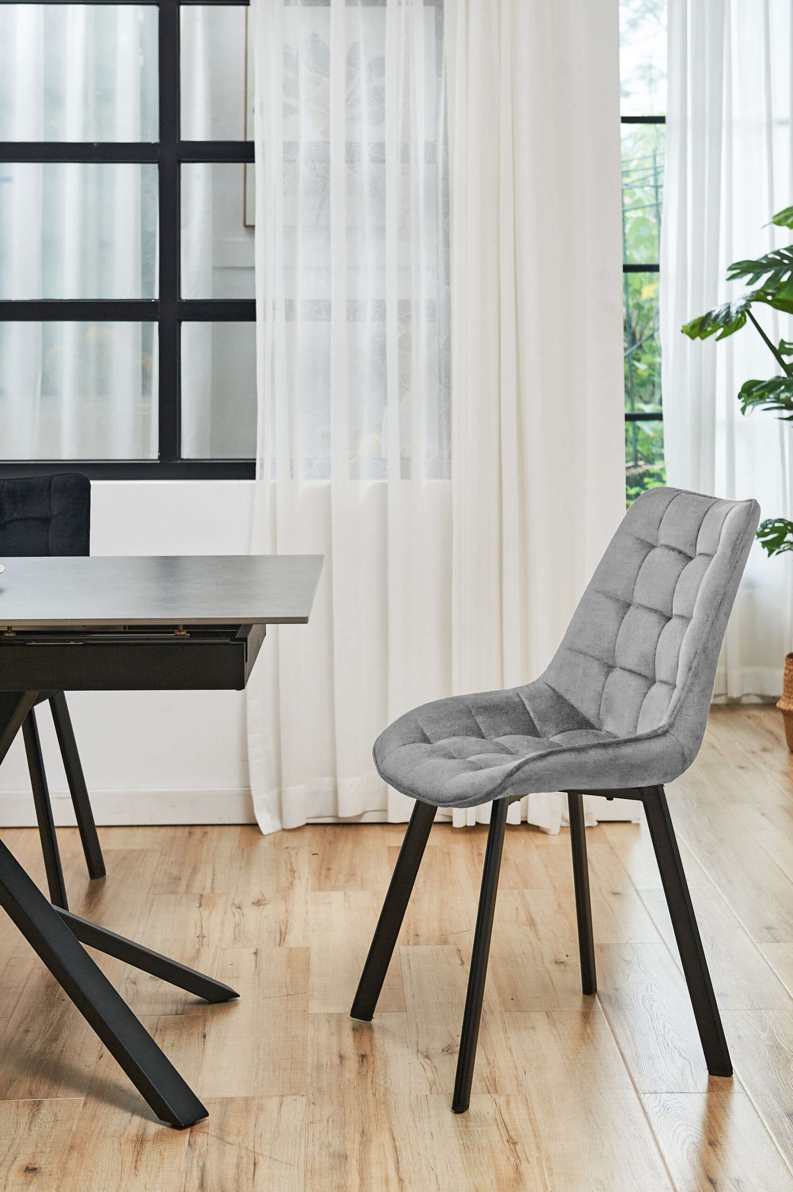 Virtuvinė kėdė SJ.22, PILKA - Image 4