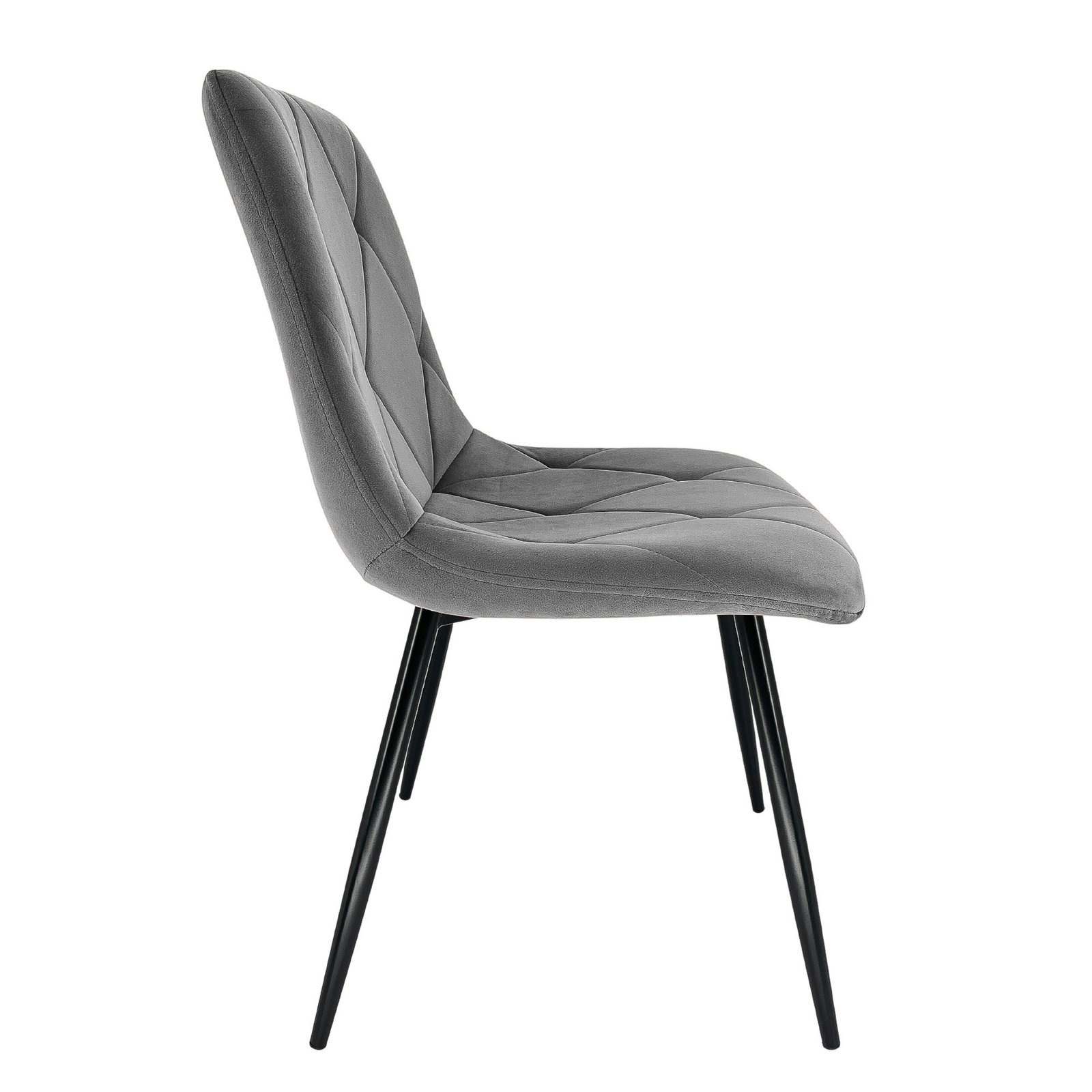 4x Virtuvinės kėdės SJ.3, PILKA - Image 4