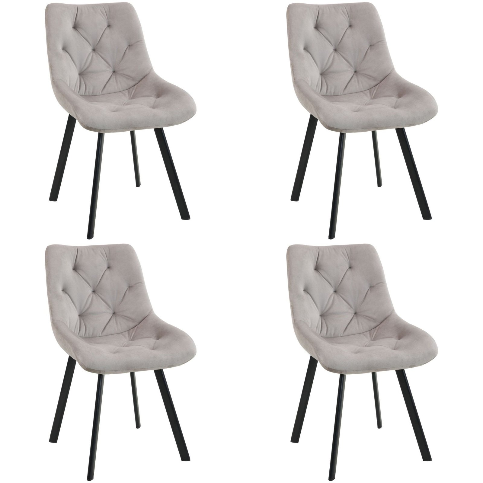 4x Virtuvinės kėdės SJ.33, BEIGE